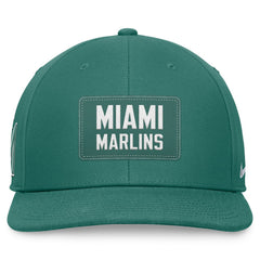 Miami Marlins Nike Bicoastal Pro Performance Snapback Hat - MLB Hats