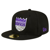 Black Sacramento Kings 59FIFTY Fitted Hat | NBA