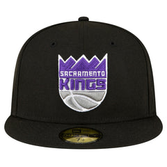 Black Sacramento Kings 59FIFTY Fitted Hat | NBA
