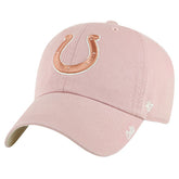 Indianapolis Colts '47 Women's Ballpark Cheer Dusty Rose Clean Up Adjustable Hat | NFL New