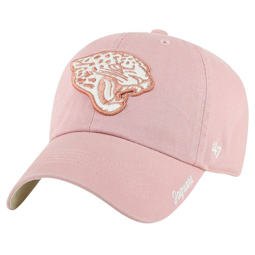 Jacksonville Jaguars '47 Women's Ballpark Cheer Dusty Rose Clean Up Adjustable Hat | NFL Online