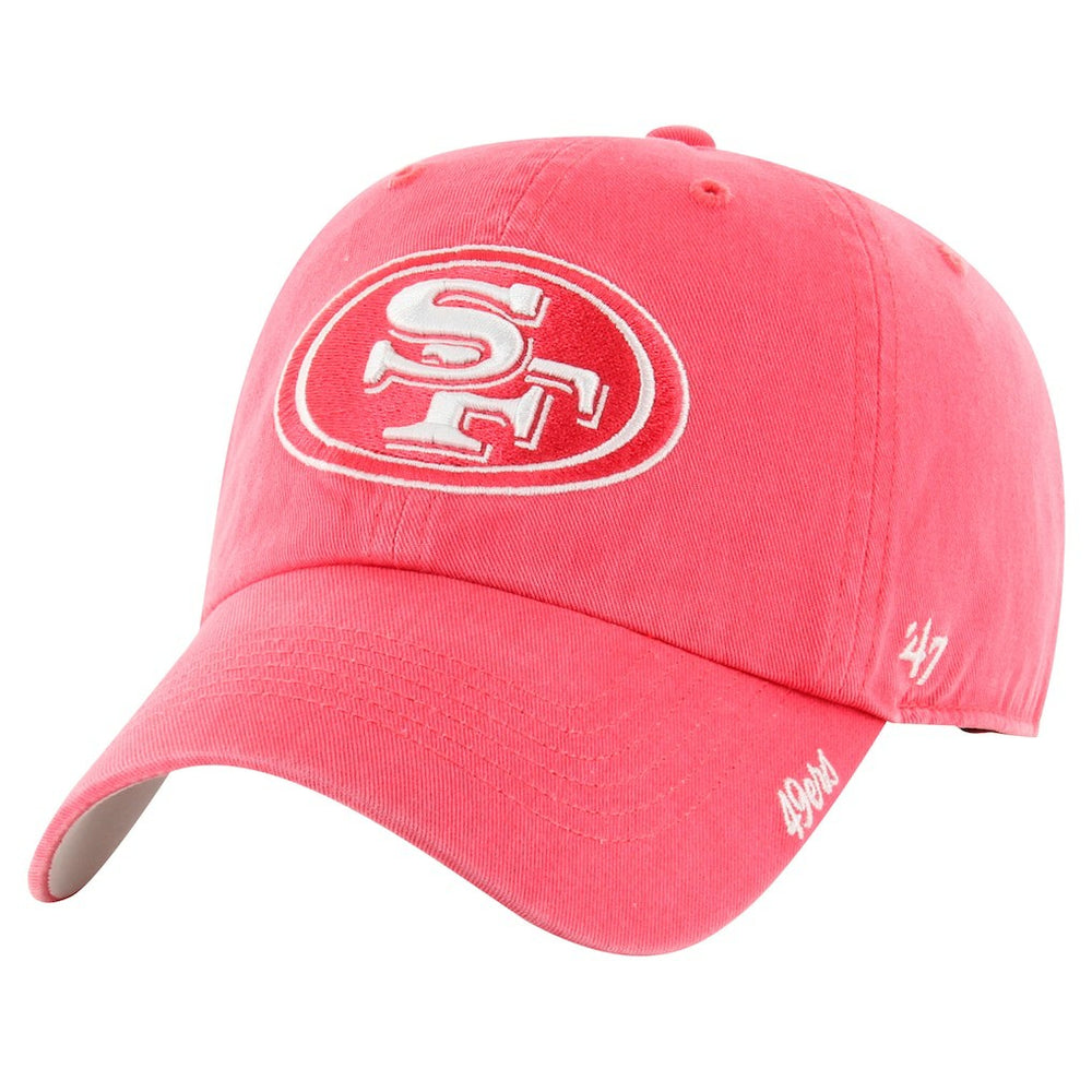 San Francisco 49ers '47 Women's Luminance Cheer Clean Up Adjustable Hat | NFL Outlet