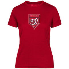 Washington Nationals Levelwear Women's 2024 Spring Training Maddox T-Shirt - MLB T-shirts