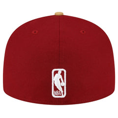 Wine/Gold Cleveland Cavaliers 2-Tone 59FIFTY Fitted Hat sale | NBA