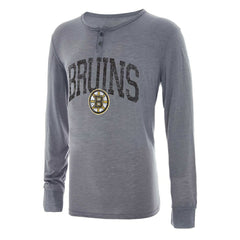 Boston Bruins Concepts Sport Takeaway Henley Long Sleeve Top - NHL