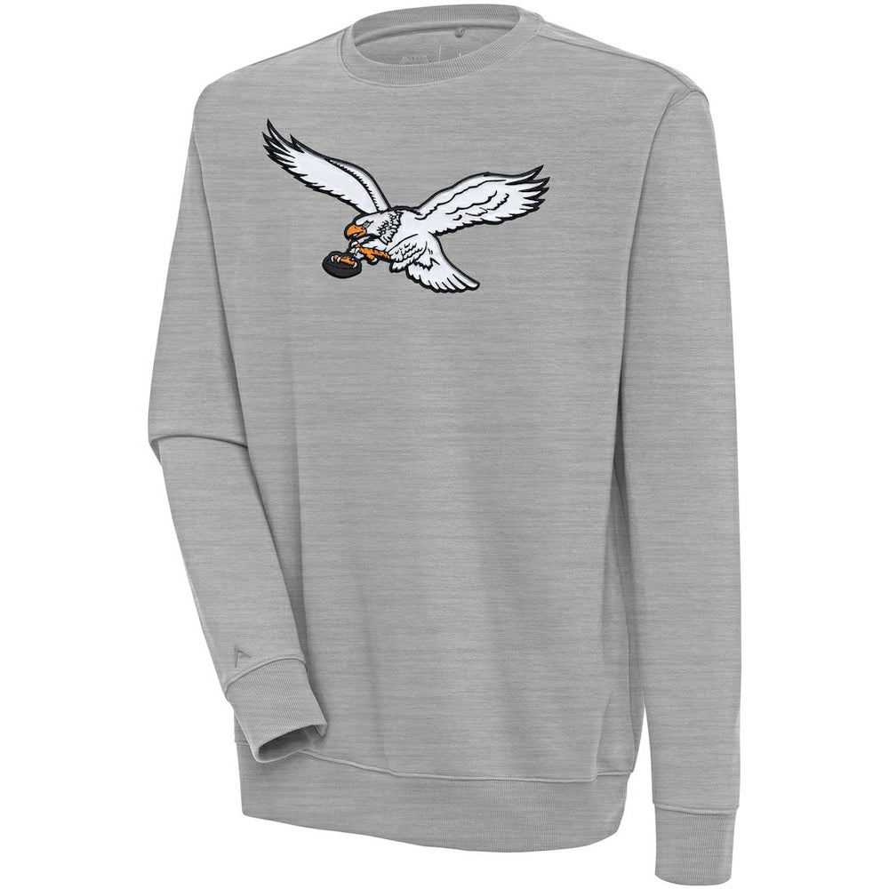 Philadelphia Eagles Antigua Throwback Logo Victory Pullover Sweatshirt | NFL Hot