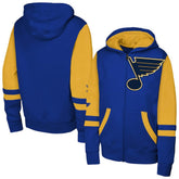 St. Louis Blues Youth Face Off Full-Zip Hoodie - NHL Hoodies