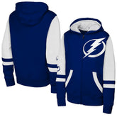 Tampa Bay Lightning Youth Face Off Full-Zip Hoodie - NHL Hoodies