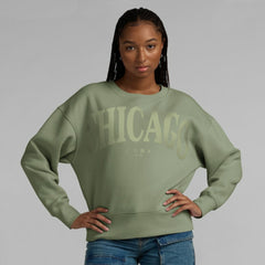 Chicago Cubs Fanatics Women's Elements Flow Pullover Sweatshirt - MLB Pullover