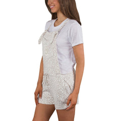 Boston Red Sox Concepts Sport Women's Montana Hacci Knit Romper Overalls - MLB
