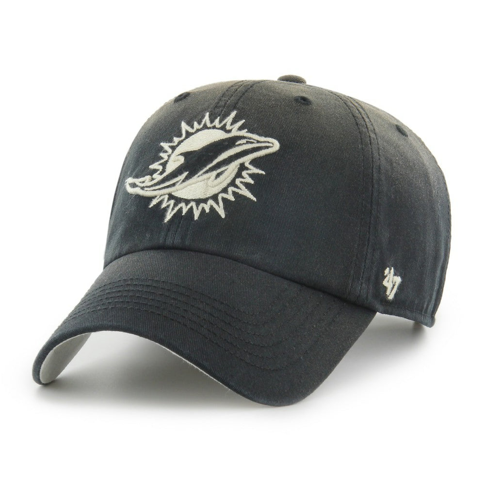 Miami Dolphins '47 Dusted Relaxed Clean Up Adjustable Hat | NFL Hot