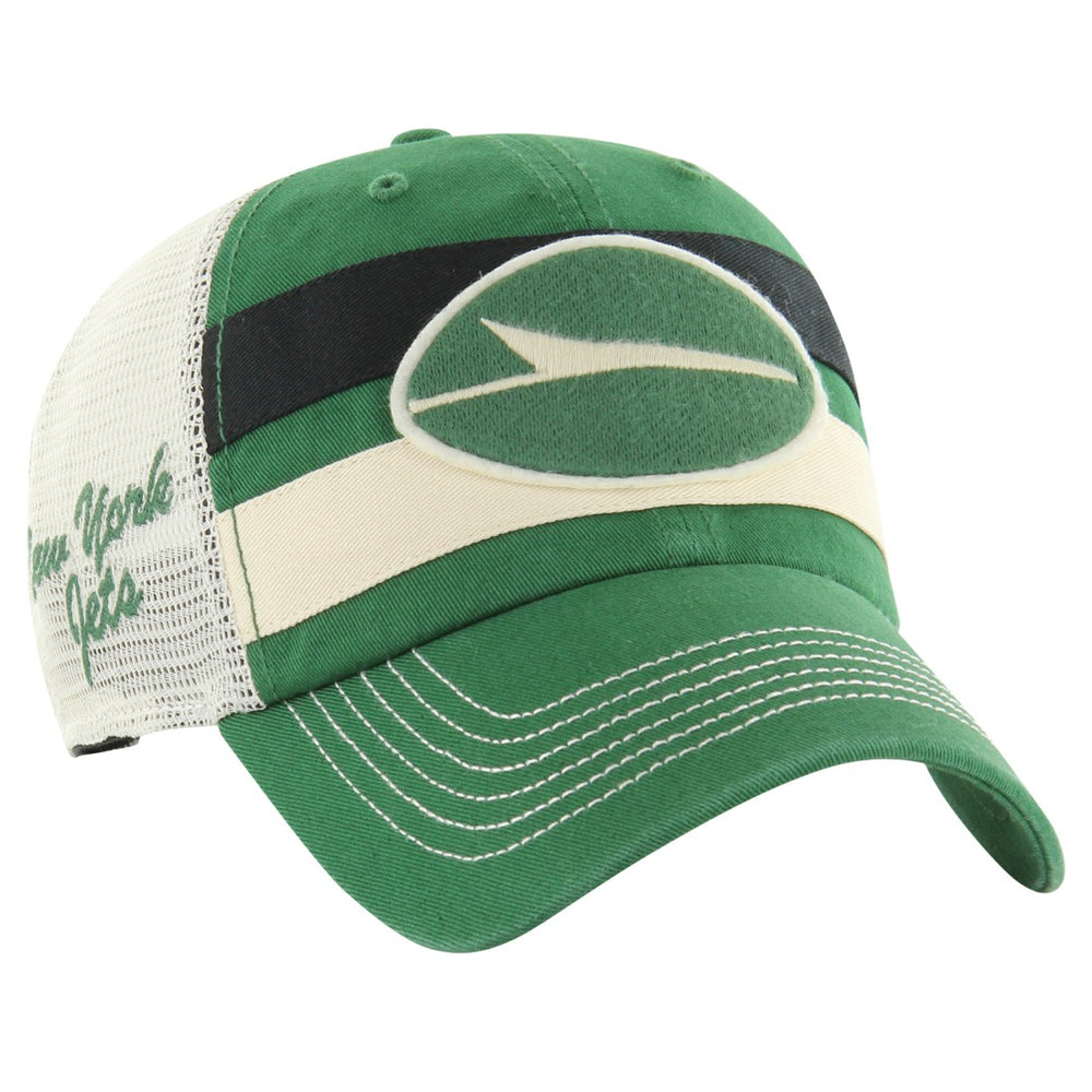 New York Jets '47 Clubhouse Boon Clean-Up Trucker Adjustable Hat | NFL Near me