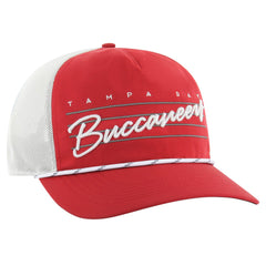 Tampa Bay Buccaneers '47 Downburst Relaxed Hitch Trucker Adjustable Hat | NFL Outlet
