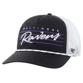 Baltimore Ravens '47 Downburst Relaxed Hitch Trucker Adjustable Hat | NFL Near me