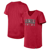 Arizona Cardinals Girls Youth Flip Sequin V-Neck T-Shirt | NFL Near me