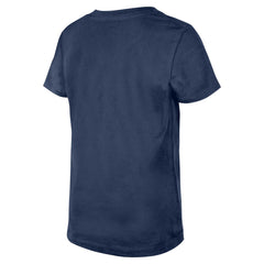 Tennessee Titans Girls Youth Flip Sequin V-Neck T-Shirt | NFL New