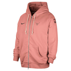 Red Chicago Bulls Authentic Standard Issue Full-Zip Hoodie Jacket | NBA