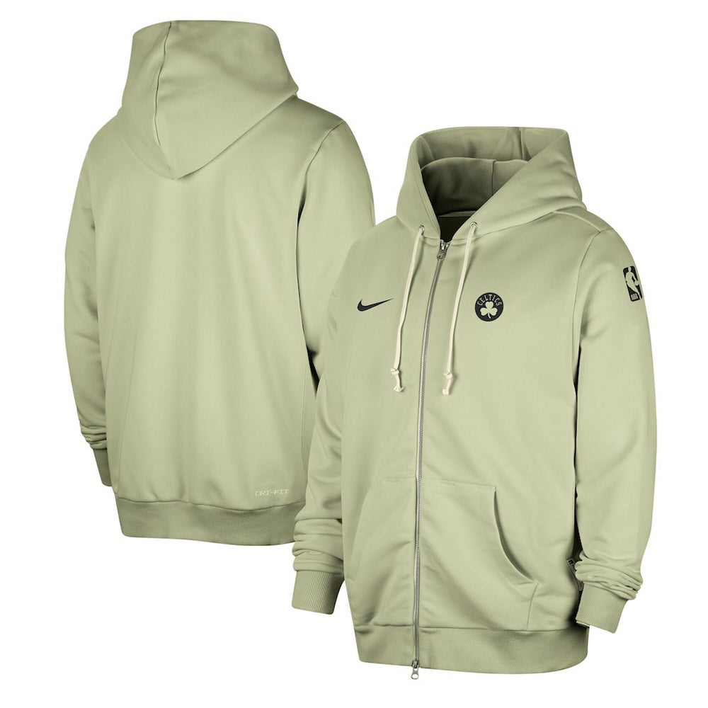 Green Boston Celtics Authentic Standard Issue Full-Zip Hoodie Jacket | NBA
