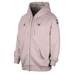 Light Purple Charlotte Hornets Jordan Brand Authentic Standard Issue Full-Zip Hoodie Jacket | NBA
