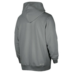 Gray Brooklyn Nets Authentic Standard Issue Full-Zip Hoodie Jacket | NBA
