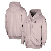 Purple Sacramento Kings Authentic Standard Issue Full-Zip Hoodie Jacket | NBA