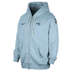 Light Blue Orlando Magic Authentic Standard Issue Full-Zip Hoodie Jacket | NBA
