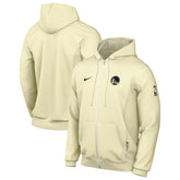 Gray Golden State Warriors Authentic Standard Issue Full-Zip Hoodie Jacket sale | NBA