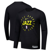 Black Utah Jazz 2024/25 Legend On-Court Practice Long Sleeve T-Shirt | NBA