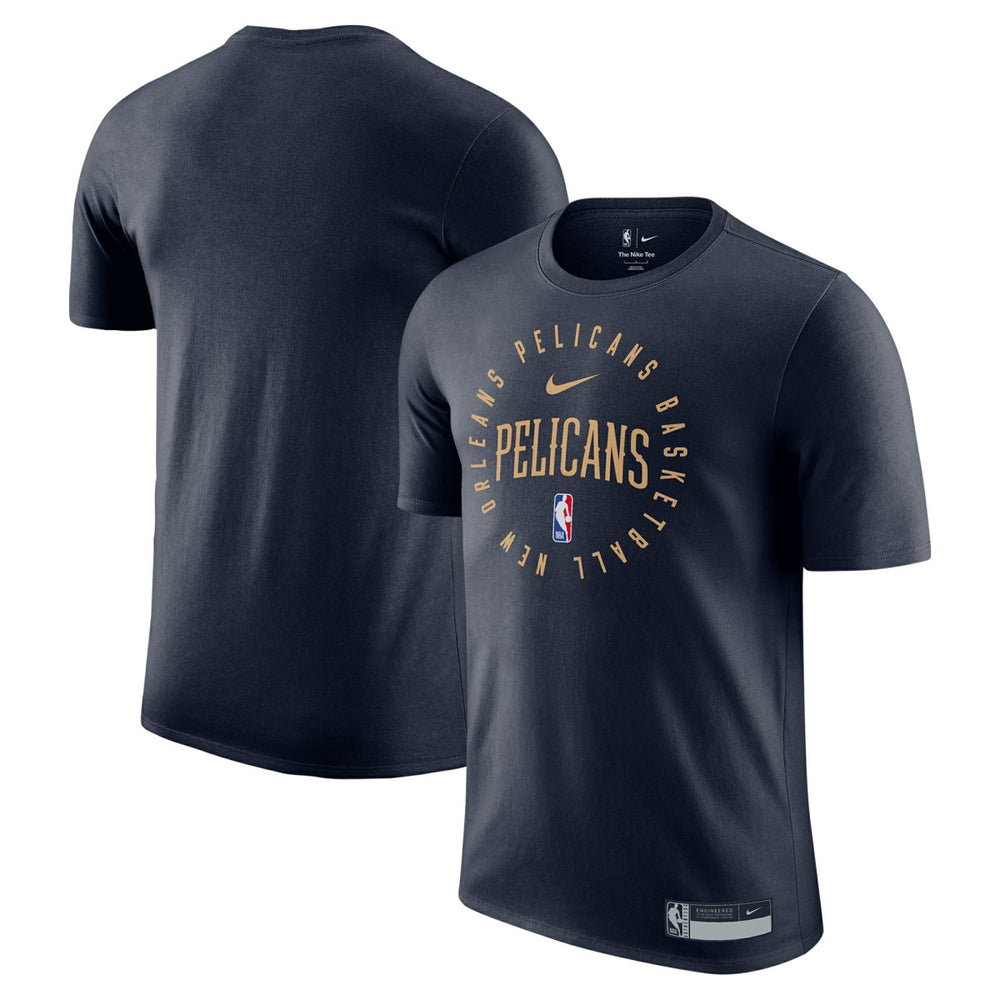 Navy New Orleans Pelicans 2024/25 Legend On-Court Practice Performance T-Shirt | NBA