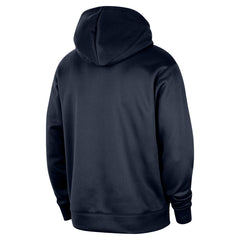 Navy Memphis Grizzlies 2024/25 Spotlight On-Court Practice Performance Pullover Hoodie | NBA