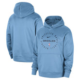 Light Blue Memphis Grizzlies 2024/25 Spotlight On-Court Practice Performance Pullover Hoodie | NBA