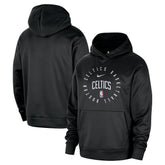 Black Boston Celtics 2024/25 Spotlight On-Court Practice Performance Pullover Hoodie | NBA