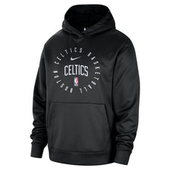Black Boston Celtics 2024/25 Spotlight On-Court Practice Performance Pullover Hoodie | NBA