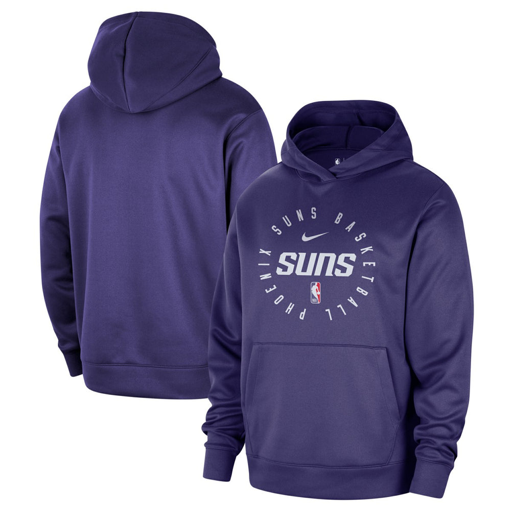 Purple Phoenix Suns 2024/25 Spotlight On-Court Practice Performance Pullover Hoodie | NBA