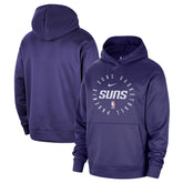 Purple Phoenix Suns 2024/25 Spotlight On-Court Practice Performance Pullover Hoodie | NBA