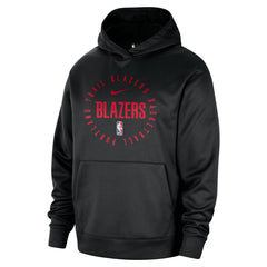 Black Portland Trail Blazers 2024/25 Spotlight On-Court Practice Performance Pullover Hoodie | NBA