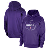 Purple Sacramento Kings 2024/25 Spotlight On-Court Practice Performance Pullover Hoodie | NBA