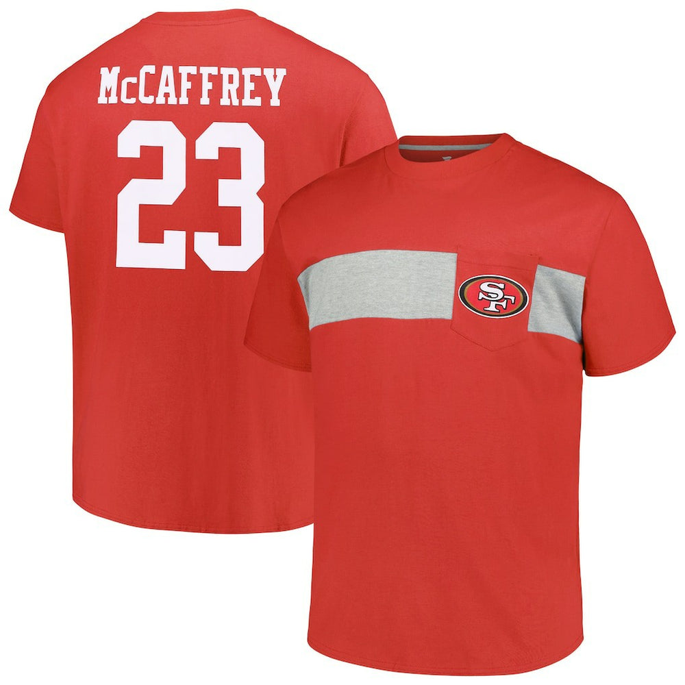 San Francisco 49ers Christian McCaffrey Big & Tall T-Shirt | NFL Near me