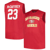 San Francisco 49ers Christian McCaffrey Big & Tall Muscle Tank Top | NFL On sale