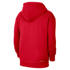 Red Atlanta Hawks Courtside Standard Issue Premium Performance Pullover Hoodie | NBA