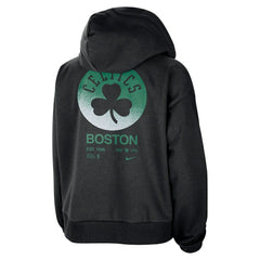 Black Boston Celtics Women's Courtside Standard Issue Performance Pullover Hoodie | NBA