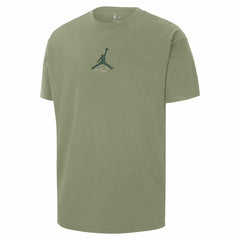 Green Milwaukee Bucks Jordan Brand Statement Edition Jumpman Flight Heavyweight T-Shirt | NBA