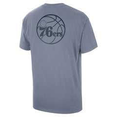 Blue Philadelphia 76ers Jordan Brand Statement Edition Jumpman Flight Heavyweight T-Shirt | NBA