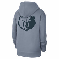 Gray Memphis Grizzlies Jordan Brand Courtside Statement Edition Pullover Hoodie | NBA