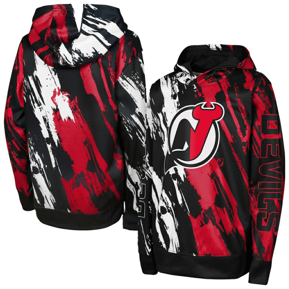 New Jersey Devils Preschool Master Snipe Pullover Hoodie - NHL Jerseys