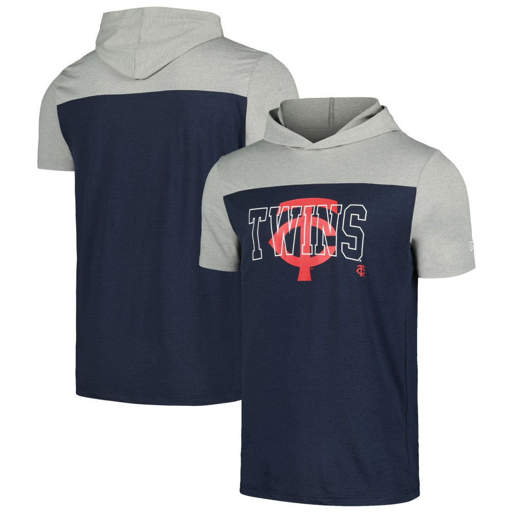 Minnesota Twins New Era Active Brushed Hoodie T-Shirt - MLB Hoodies