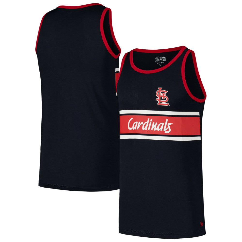 St. Louis Cardinals New Era Jersey Ringer Tank Top - MLB Jerseys