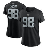Las Vegas Raiders Maxx Crosby Women's Player Name & Number T-Shirt | NFL US
