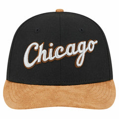 Chicago White Sox New Era Team Suede Visor Low Profile 59FIFTY Fitted Hat - MLB Hats