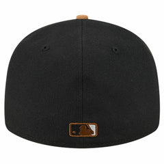 Chicago White Sox New Era Team Suede Visor Low Profile 59FIFTY Fitted Hat - MLB Hats